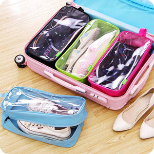 Portable Travel Shoe Storage Bag – Waterproof Shoes Organizer