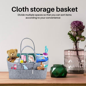 Baby Organizer Bag – Portable Storage Basket for New Moms