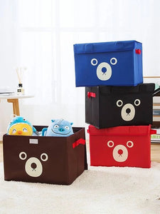 Panda Design Folding Storage Bin – Quilt, Toys & Wardrobe Organizer