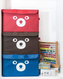 Panda Design Folding Storage Bin – Quilt, Toys & Wardrobe Organizer