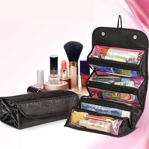 Roll N Go Cosmetic Bag – Travel Makeup & Toiletry Organizer
