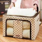 55 Litre Large Zipper Storage Bag – Clothes & Travel Organizer