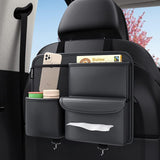 Multifunction Car Seat Organizer – Premium PU Car Storage Bag