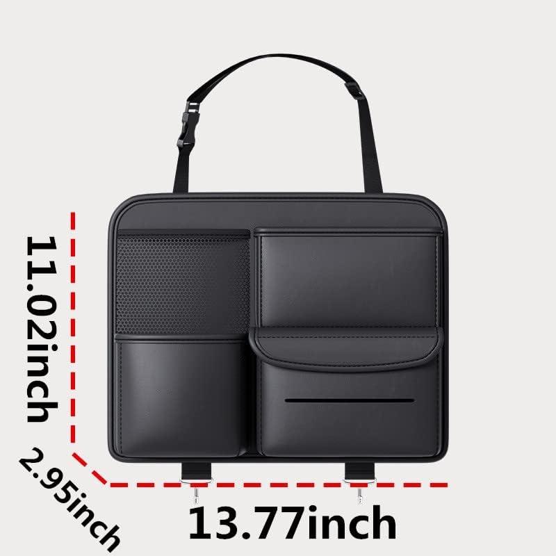 Multifunction Car Seat Organizer – Premium PU Car Storage Bag