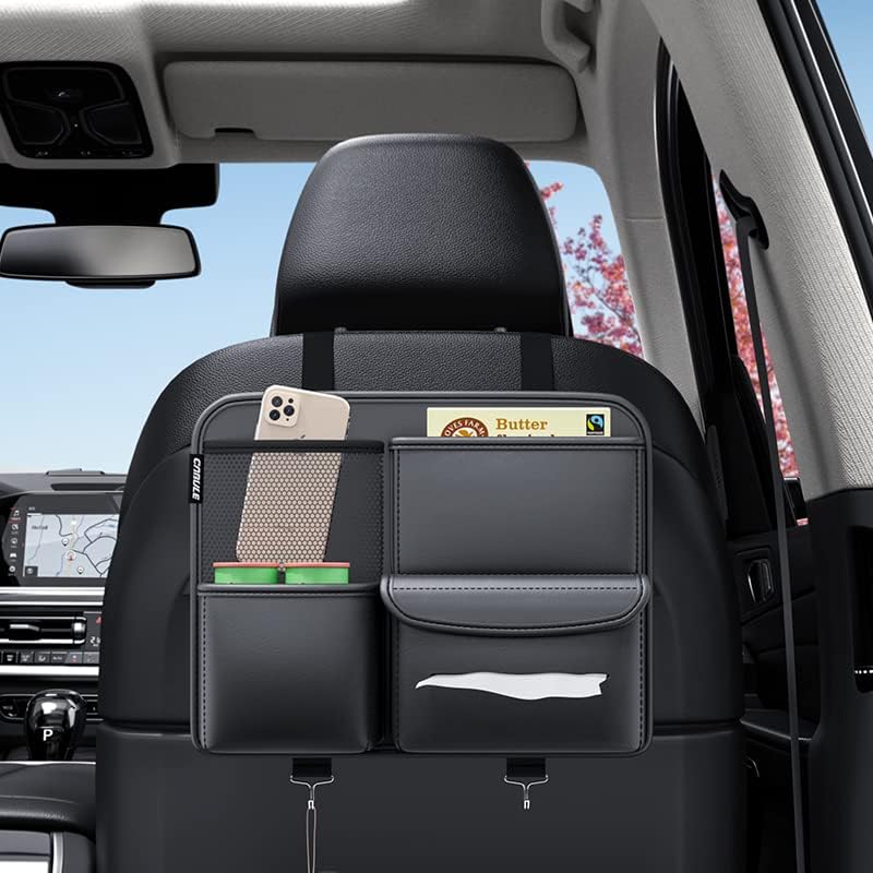 Multifunction Car Seat Organizer – Premium PU Car Storage Bag