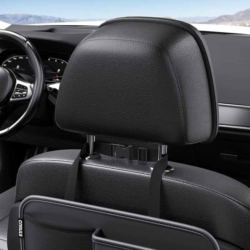 Multifunction Car Seat Organizer – Premium PU Car Storage Bag