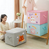 Lucky Teddy Bear Storage Bag – Clothes & Toy Organizer Box