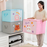 Lucky Teddy Bear Storage Bag – Clothes & Toy Organizer Box