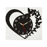 3d wall clock with light Wooden Wall Clock