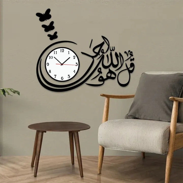 3d wall clock Wooden Wall Clock *LARG*