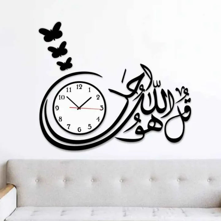 3d wall clock Wooden Wall Clock *LARG*
