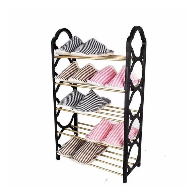 Non-Breakable 4-Layer Floor Standing Shoes Rack Organizer