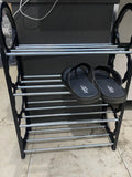 Non-Breakable 4-Layer Floor Standing Shoes Rack Organizer