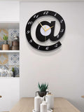 The Sign (@)3D Wooden wall clock