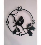 sparrow Decorative 3D Wooden Wall Clock
