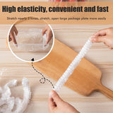 100pcs Disposable Plastic Food Storage Bags – Resealable & Multi-Purpose