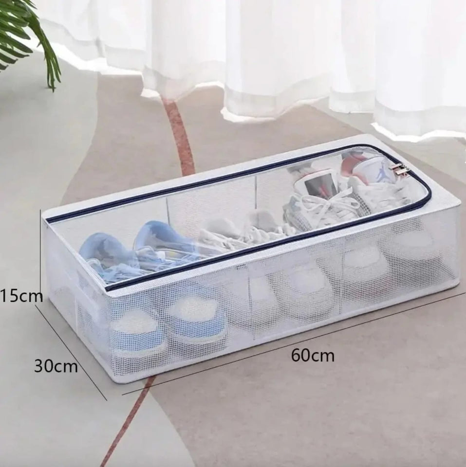 Transparent Shoe Storage Box – Moisture-Proof & Durable Cabinet