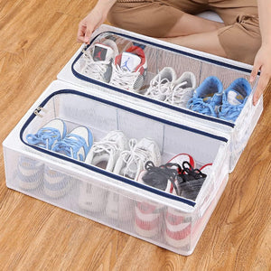 Transparent Shoe Storage Box – Moisture-Proof & Durable Cabinet
