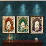 Tawakkul | Sabar | Shukar Wooden Sticky Wall Art