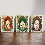 Tawakkul | Sabar | Shukar Wooden Sticky Wall Art
