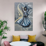 Wooden Calligraphy Wall Art Frame