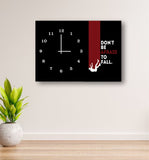 Motivational Wall Clock 12x16