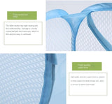 Foldable Laundry Bag – Mesh Cloth Storage & Washing Basket