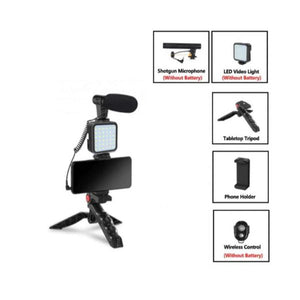 AY-49 Vlogging Kit – Video Recording & Photography Setup