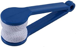 Mini Microfiber Eyeglasses Cleaner – Blue Glasses Cleaning Tool for Clear Vision
