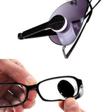 Mini Microfiber Eyeglasses Cleaner – Blue Glasses Cleaning Tool for Clear Vision