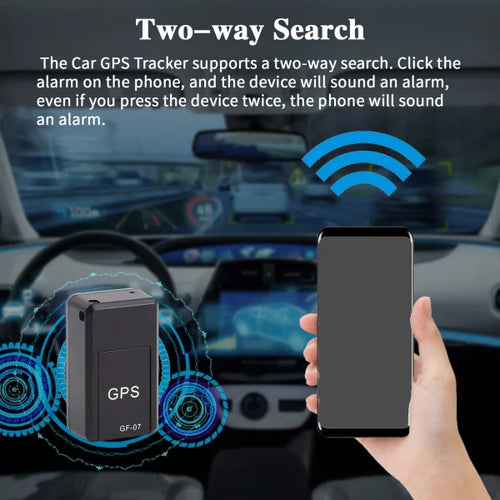 Mini GPS Tracker – Magnetic GPS Locator for Kids, Elderly, Wallet, Luggage & Vehicle (No Box)