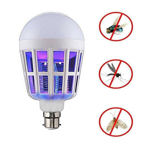 LED Mosquito Killer Bulb – 2-in-1 Light & Insect Repellent for Home Use